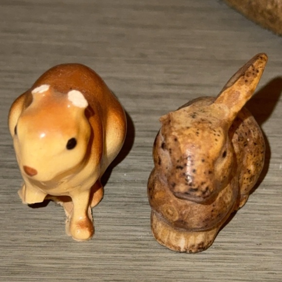 4 Piece Count Bundle Trinkets Farm Animal Home Decor Chicken Cow Rabbit - Picture 7 of 7